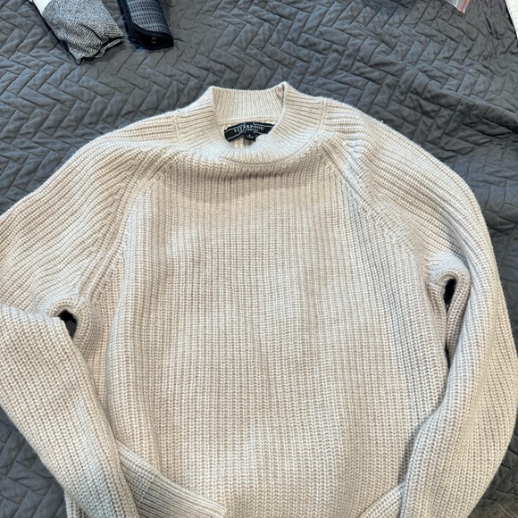 Shaker Stitch Mock Neck Sweater - Picture 2 of 3